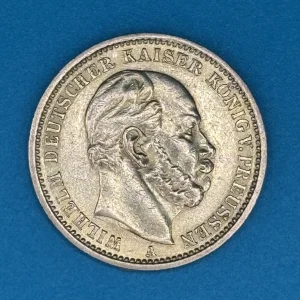 20 Mark Deutsches Reich Preußen 1876 A – Wilhelm I