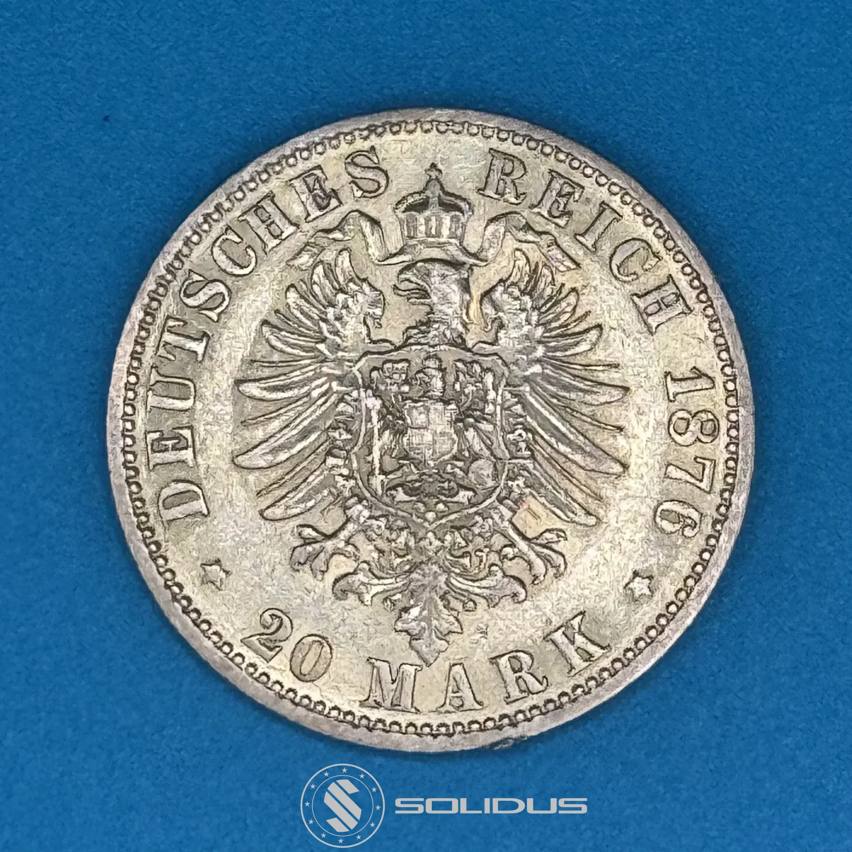 20 Mark Deutsches Reich Preußen 1876 A – Wilhelm I
