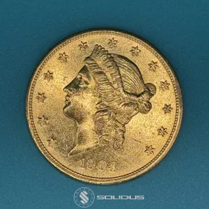 Goldmünze USA 20 Dollars Liberty Head Double Eagle 1904