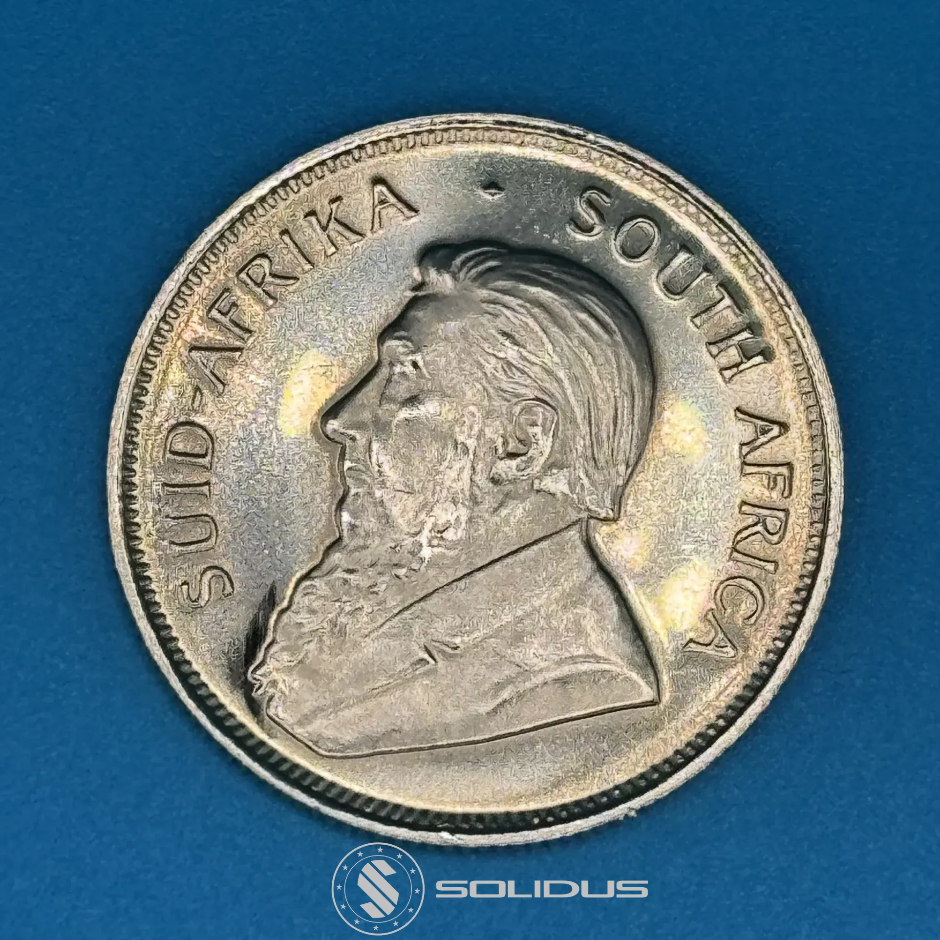 Goldmünze Südafrika 1/2 Krügerrand 1993 – 1/2 oz Feingold – Bild 2
