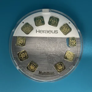 Heraeus MultiDisc – 10 x 1 g Feingold 999,9