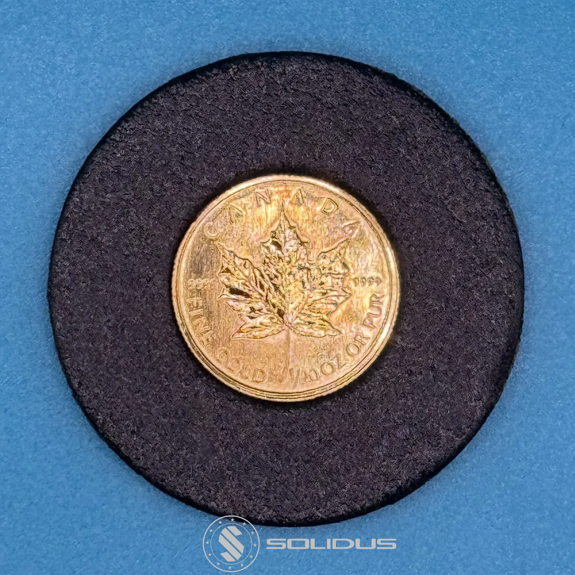 Goldmünze Kanada 5 Dollars Maple Leaf 1999 – 1/10 oz Feingold