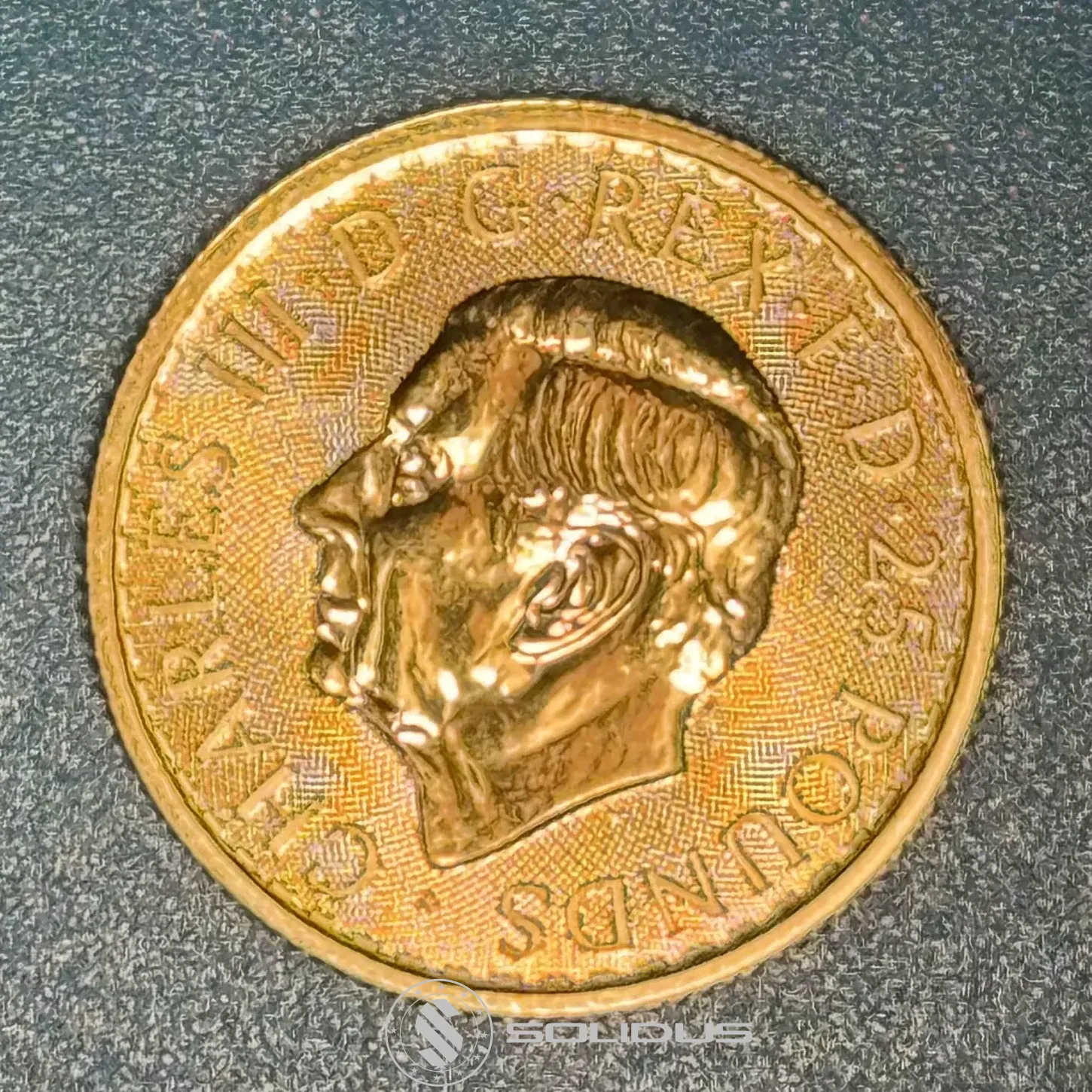 Goldmünze Großbritannien 25 Pounds Britannia 2024 – 1/4 oz Feingold